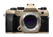OM SYSTEM OM-5 II Mirrorless Camera - Sand Beige