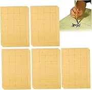 150 Sheets Calligraphy Set 14.2x9.8x0.4 Inch Grid Layout Calligraphy Paper with Ink Absorption Chinese Paper for Practice and Art Set