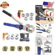 Hydraulic Copper Crimping Tool with 360-Degree Head for ProPress Pipe Fittings