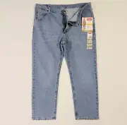 Wrangler Men's 5 Star Jean Denim Regular Fit Soft Touch Light Flex 38 x 29 NWT