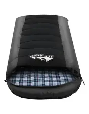 [Weisshorn] Sleeping Bag Single Size Black