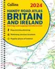 2024 Collins Handy Road Atlas Britain and Ireland：A5 Spiral