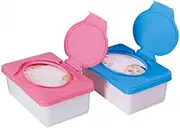 Portable Baby Dry Wet， Tissue Paper Box Plastic Case Baby ，Wipes Napkin Bag Wipes， Container Clean Tissue Paper Storage Baby Care