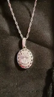 Bella Luce 2.22 CTW Rhodium Over Sterling Silver Pendant With Chain