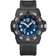 Luminox Men's Watch Navy Seal Foundation Quartz Blue Dial Rubber Strap 3503.NSF