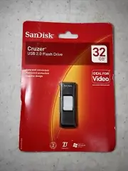 Vintage SanDisk Cruzer 32GB USB 2.0 Flash Drive (SDCZ36-032G-A11)