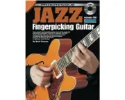 Progressive Books 69376 Jazz F/Picking Guitar Book& CD - Brand New