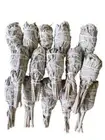 White Sage California Smudge Sticks ( 9-10cm ) 12 x TORCHES - Bulk Pack