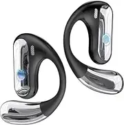 EUQQ Bluetooth Headphones, Wireless Headphones with Bluetooth 5.4 Technology, Improved Bone Conduction Headphones with Open Design, 50 Hours Playback Time, Perfect for Sports, Running and