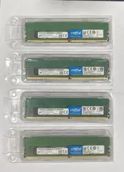 Crucial CT4G4RFS8266.9FE1 16GB (4x4GB) PC4-21300 DDR4-2666 RDIMM 1.2V CL19 NIB
