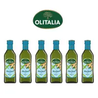 在飛比找ETMall東森購物網優惠-Olitalia 奧利塔 玄米油500ml x6罐