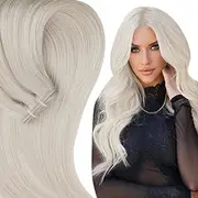 Full Shine Blonde Weft Hair Extensions Human Hair Sew In 22 Inch 100 Gram Straight Bundle Weave 100% Real Remy Hair 10 inch-50g, 12 inch-80g, 14 inch-100g, 16-24 inch-105g