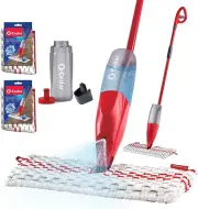 O-Cedar Promist MAX Spray Mop, PMM with 2 Extra Refills, Red Pattern Name:Spr...