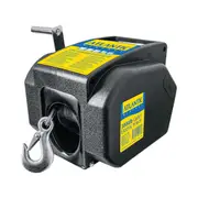 Atlantic Marine Electric Winch 729:1 Cable 9mx5.5mm Snap Hook 1350kg