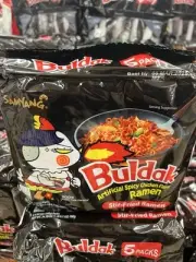 3 Samyang Buldak Spicy Ramen Hot Chicken Ramen Korean Stir-Fried Instant Noodle
