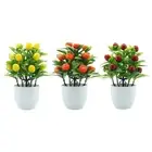 Mini Fake Plant Artificial Potted Plants Creative Bonsai Fake Flower Plant Fake