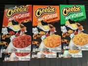 (6) Cheetos Mac 'n Cheese Flamin Hot, Cheesy Jalapeño And Bold And Cheesy - NEW!