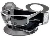✅️ OAKLEY GIBSTON 009449 X-SILVER/PRIZM BLACK SUNGLASSES (77)