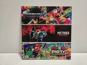 Mario Kart Metroid Mario Party Nintendo Switch Kiosk Translite Display Sign 8x9