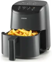 2.1Qt Air Fryer, Small 4-In-1 Air Fryer Perfect for Simple Meals and Snack, Easy