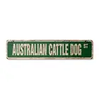AUSTRALIAN CATTLE DOG Vintage Street Sign dog lover herding herd working