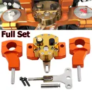 Aluminum CNC Adjustable Steering Damper Stabilizer Safety Control Set Universal