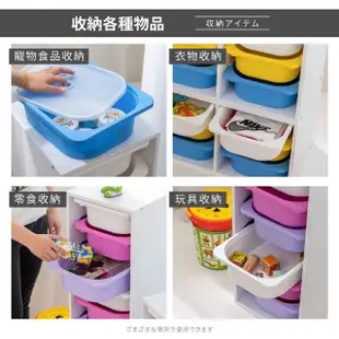 【艾米居家】兒童收納櫃-五款可選(兒童收納 收納櫃 玩具櫃 抽屜櫃 九層櫃)
