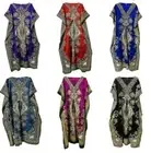Long Kaftan Maxi Dress Hippy Size Plus Dress Women Caftan Tunic Boho Nighty Gown