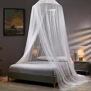 Universal Dome Mosquito Net 1.8-2 m Mosquito Net Bed Double Bed Hanging Dome Net for Decoration Outdoor Against Insects Mosquitoes Mosquito Net Bed for Home Garden Balcony Camping