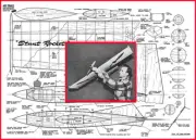 Model Airplane Plans (UC): STUNT ROCKET 53" Stunt for .35-.60 (Musciano)