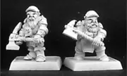 Reaper Miniatures Dwarven Miners (9) #06188 Warlord Army Pack Unpainted D&D Mini