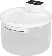 Cat Water Dispenser, Automatic Pet Drinking Fountain, Kitten Drinking Bowl, Large Capacity 2l, Filtered Water, Quiet Pump, Black or White, for Indoor Home Use