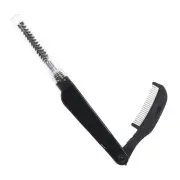 Fly Tying Tools 2 In 1 Foldable Comb Dubbing Brush Fly Tying DIY