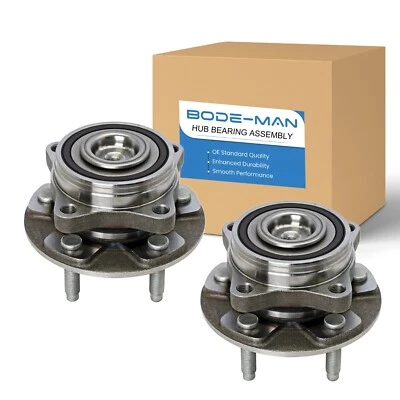 Pair Front Wheel Hub Bearing for 2014-2019 Jaguar F-Type 2013-2015 XFR-S (for: Jaguar)