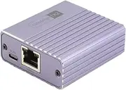 Network Splitter, Ethernet Adapter, 1 in 4 Out Connector, Low Latency Plug Device, Gigabit Router Hub, High-Speed Cable Extender, Splitter for Laptop TV Study Room Dorm
