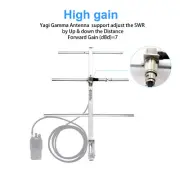 High Gain UHF Yagi Radios Antenna UHF Connector for RT3 Baofeng UV5R 888S UV-82