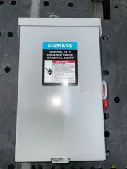 1) New no Box! Siemens GF222NA Safety Switch,General Duty,2 Phase