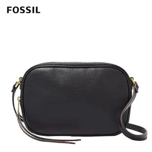 送禮首選★【FOSSIL】Maisie 真皮立體相機包 大款-黑色 SHB2420001【美國時尚品牌】 附防塵袋+提袋【全館滿額折價★FOSSIL全系列包夾送美妝蛋】