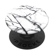 PopSockets PopGrip Phone Grip Stand Mount Holder Swap - Dove White Marble