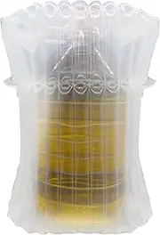 Wine Protector Bags for Travel | Air Bubbles for Packaging Set of 50 - Shockproof Protector Cushion Sleeves for Wine Transportation Moving Packaging