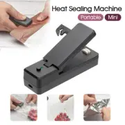 Portable Mini Heat Sealing Machine USB Rechargeable Food Sealer Plastic Bag AU