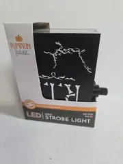 Mini Strobe Light Super Bright Red LED Bulbs Halloween Christmas Flashing/Steady