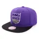 【Mitchell & Ness】NBA TEAM 2 TONE 2.0 Snapback NBA 經典平帽沿 國王 紫(Snapback 經典平帽沿 棒球帽)