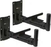 Adjustable Studio Speaker Wall Mount for 38mm & 35mm Speakers - 100 lb Capacity