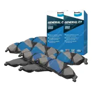 8Pcs Bendix GCT Brake Pads Set for Audi A6 100 C4 4A2 4A5 A4 B5 8D A8 4D2 4D8