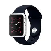 ZUSLAB Apple Watch 7/6/5/4/3/2/SE Band Silicone Strap 42mm 44mm 45mm Black 120mm