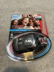 Vivitar ViviCam iTwist X018 10.1MP Digital Camera Black Factory Sealed