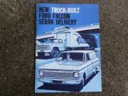 FORD FALCON XP PANEL VAN BROCHURE