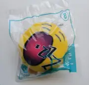 McDonald's ® YAWN Yellow Plush Hanger Emoji Stuffed Toy #8 NOS 2016