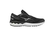 Mizuno Mens Wave Skyrise 2 Neutral Cushioned Running Shoes (Black/White)